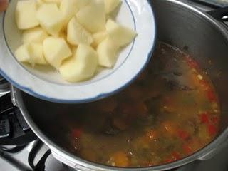 Carne guisada con patatas