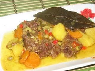 Carne guisada con patatas