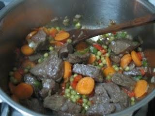 Carne guisada con patatas