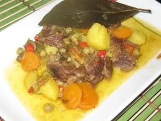 Carne guisada con patatas