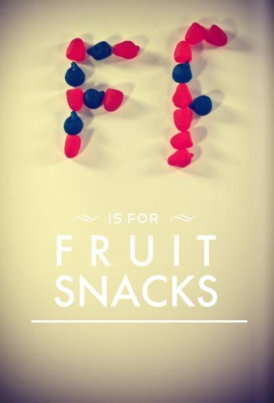 Tipografruta, un alfabeto que se come