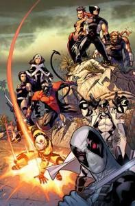 Portada alternativa de Adam Kubert para Uncanny X-Force Nº 12