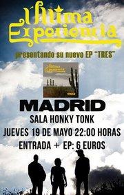 Ultima Experiencia: concierto presentación de 