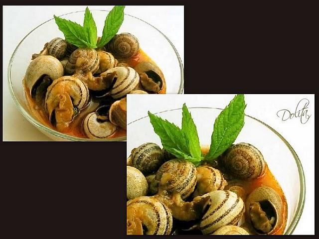 CARACOLES EN SALSA