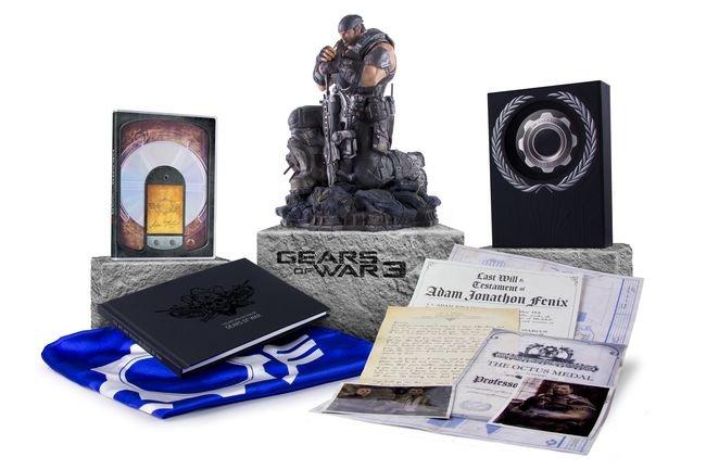 Revelada la edición coleccionista y limitada de Gears of War 3