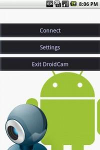 Webcam para celulares Android