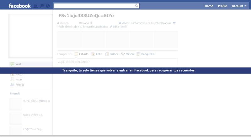 Gamemory: ¿y si todos tus recuerdos de Facebook se esfumaran?