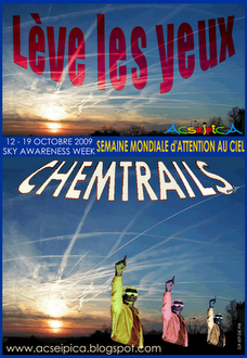 MANIFESTACIÓN anti Chemtrails en PARIS