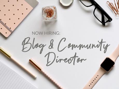 BlogCommunityDirector ▷ Ahora Contratando: Blog y Director de la Comunidad.
