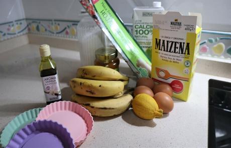 Ingredientes para hacer tartaleta de frutas con Mambo