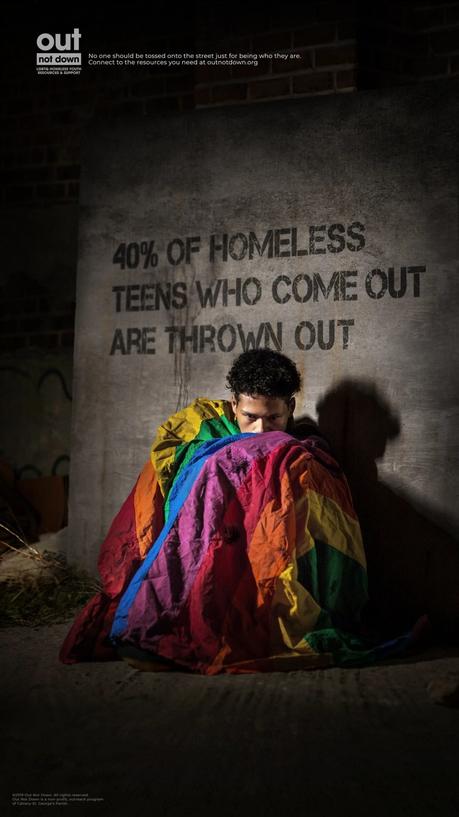 Esta campaña alerta del aumento de jóvenes LGTBIQ+ sin hogar en Estados Unidos