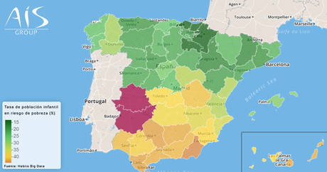 El mapa de la pobreza infantil en España – AIS GROUP