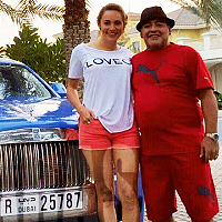 Empoderamiento: Ex concubina de Maradona reclama por sus derechos