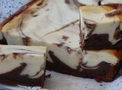 Brownie cheescake