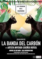 Concierto de La banda del Carbón y Sueños Rotos en Intruso Bar