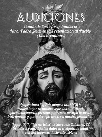 La banda de la Presentación al Pueblo abre el plazo de inscripciones