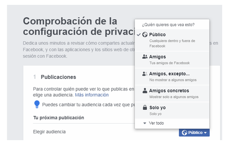 facebook-configuracion
