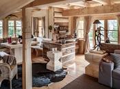 Cabana Madera campos nevados Polonia