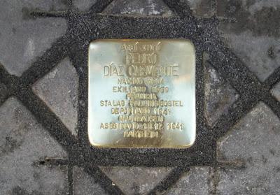 Stolpersteine en Madrid. Una piedra un nombre