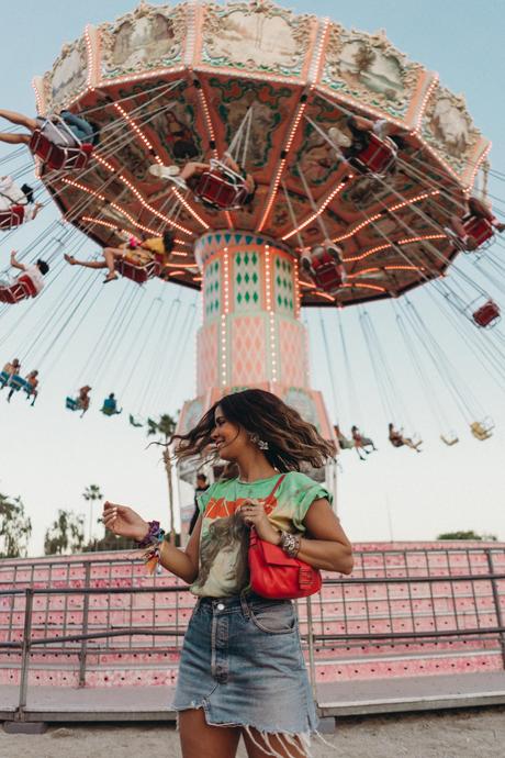 Revolve Festival Sara of Collage Vintage at Revolve Festival Spring Summer 2019