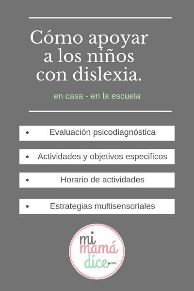 Cómo apoyar a los niños con dislexia en casa y en la escuela. Cómo apoyar a los niños con dislexia en casa y en la escuela.