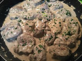 SOLOMILLO CON SALSA DE MOSTAZA