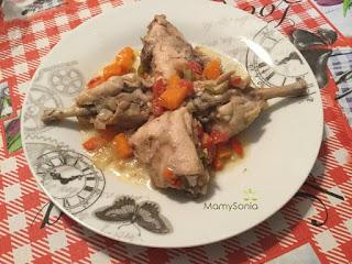 POLLO AL CHILINDRÓN EN OLLA GM