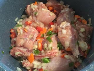 POLLO AL CHILINDRÓN EN OLLA GM