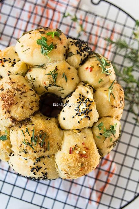 pancitos que se apretujan en version dulce o salada para complacer a todos los miembros de la casa. Recetas de www.elgatogoloso.com