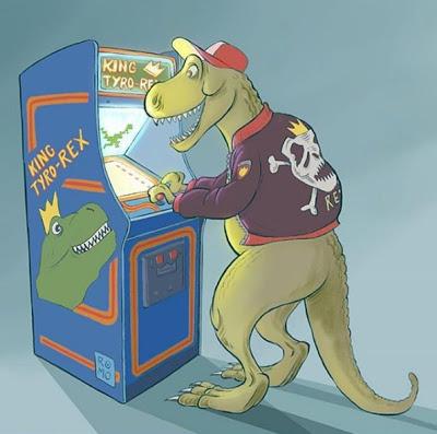 Los dinosaurios juguetones de Jim Bob Drawing Show