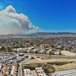 Se reactiva incendio de la Sierra de San Miguelito