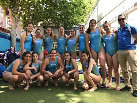 Quinta plaza del C.W. Dos Hermanas en el Campeonato de España de Segunda femenina