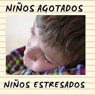 Niños agotados y estresados, déjalos jugar