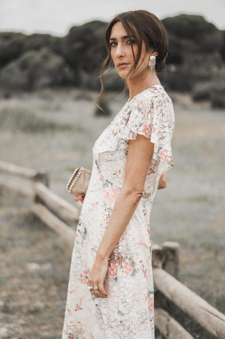 LOOKS PARA EVENTOS: CÓMO VESTIR EN BODAS, BAUTIZOS Y COMUNIONES: VESTIDO FLORAL vestido para eventos