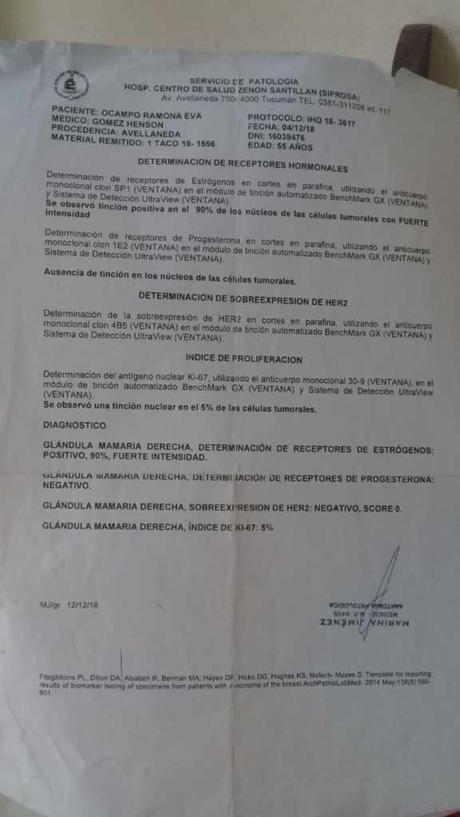 Persecución política y maltrato laboral a una empleada enferma de Cáncer en Yerba Buena Persecución política y maltrato laboral a una empleada enferma de Cáncer en Yerba Buena