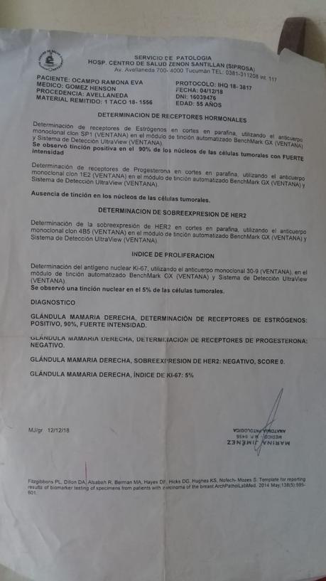 Persecución política y maltrato laboral a una empleada enferma de Cáncer en Yerba Buena