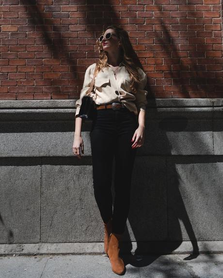 Look cowboy por el barrio Salamanca