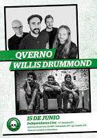 Concierto de Qverno y Willis Drummond en Independance Live