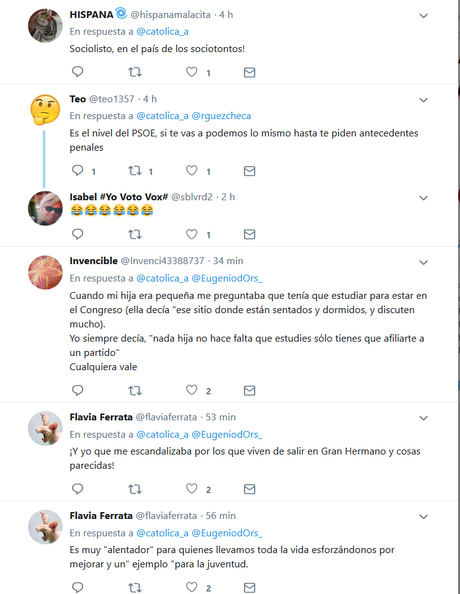 Miquel Iceta, presidente del Senado. Otro político sin estudios ni profesión conocida Miquel Iceta, presidente del Senado. Otro político sin estudios ni profesión conocida