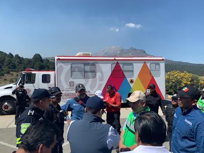 CAMBIA FASE DE SEMÁFORO DE ALERTA DEL VOLCÁN POPOCATÉPETL, DE AMARILLO FASE 3 A AMARILLO FASE 2