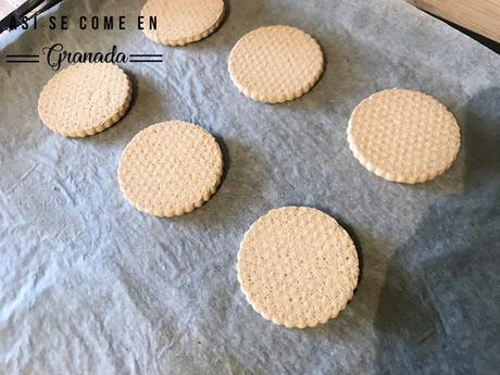 Merengues con galleta sin gluten Merengues con galleta sin gluten