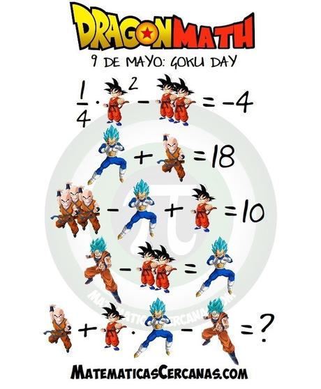 Día de Goku – Dragon Math
