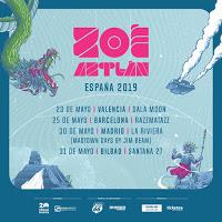 Gira de Zoé en España en 2019