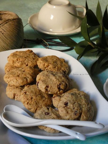 Galletas de Avena y Arándanos