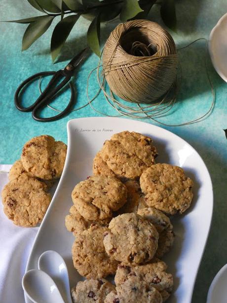 Galletas de Avena y Arándanos