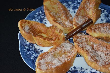 Torrijas de leche de coco Torrijas de leche de coco