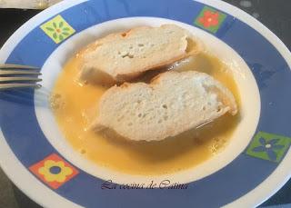 Torrijas de leche de coco Torrijas de leche de coco