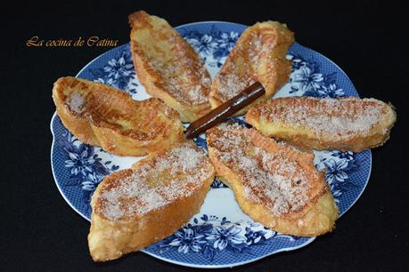 Torrijas de leche de coco Torrijas de leche de coco