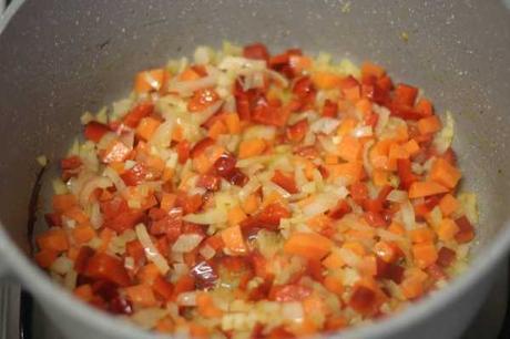 Pochas frescas con boletus Pochas frescas con boletus