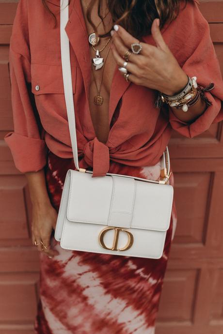 DIOR 30 MONTAIGNE Sara of Collage Vintage wearing the new Dior 30 Montaigne bag